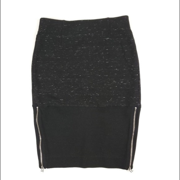 Wilfred Dresses & Skirts - ARITZIA WILFRED Black Champagne Pencil Skirt Size 2